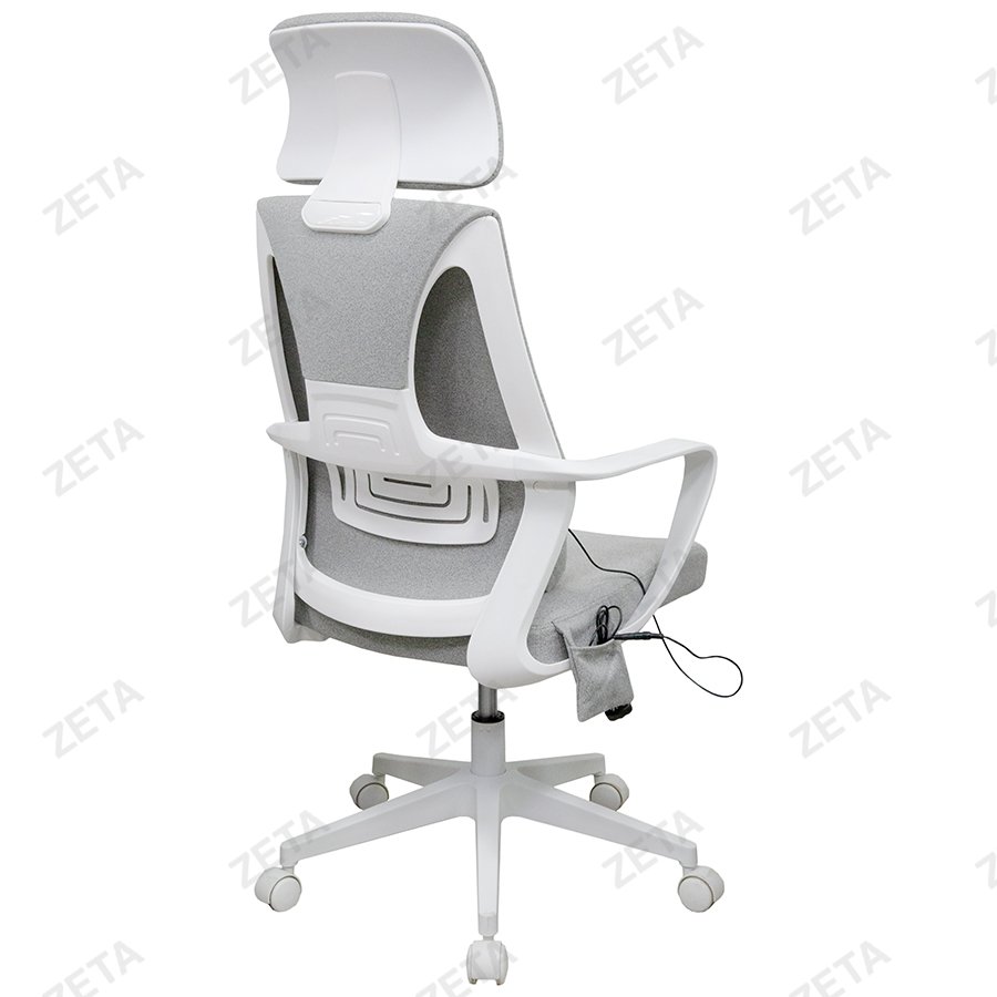 Кресло №067-W-F с массажером (серый) (ВИ) - изображение 3