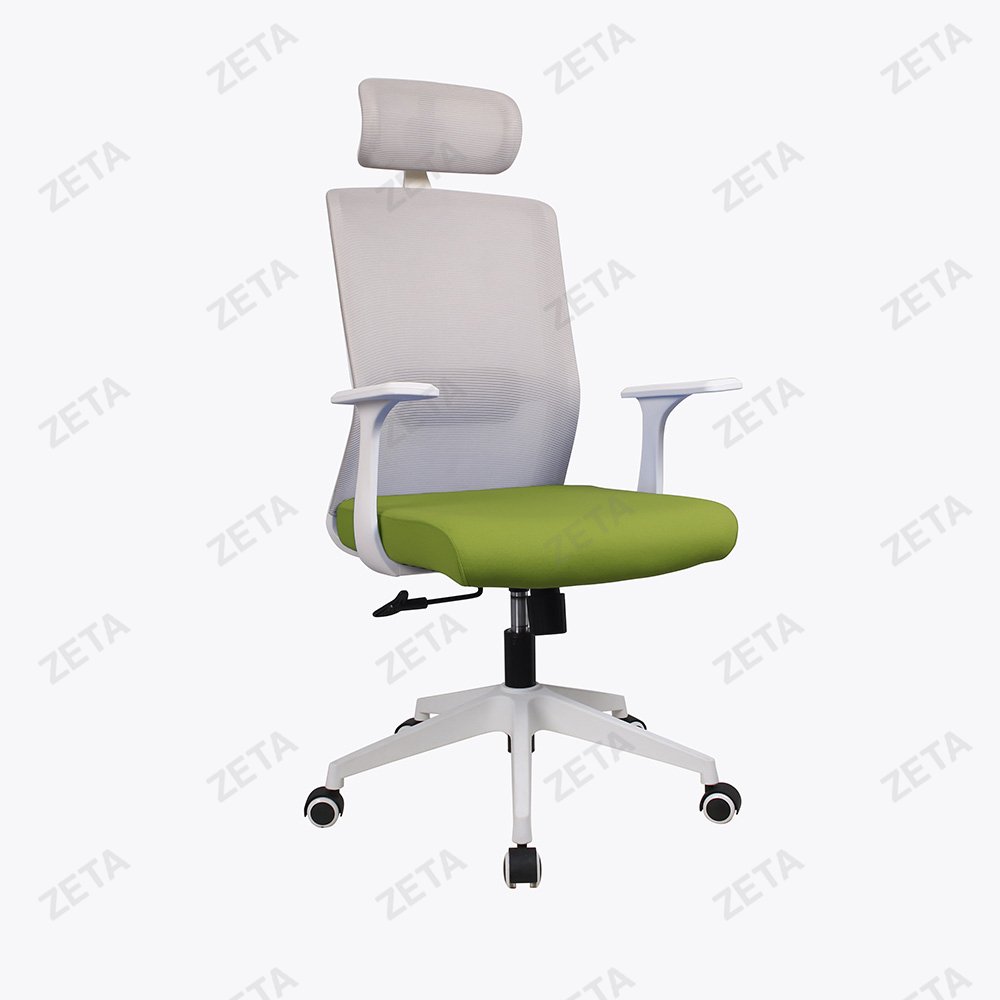 Кресло №SK-6003W (серое, зеленое сиденье) (ВИ) - изображение 1