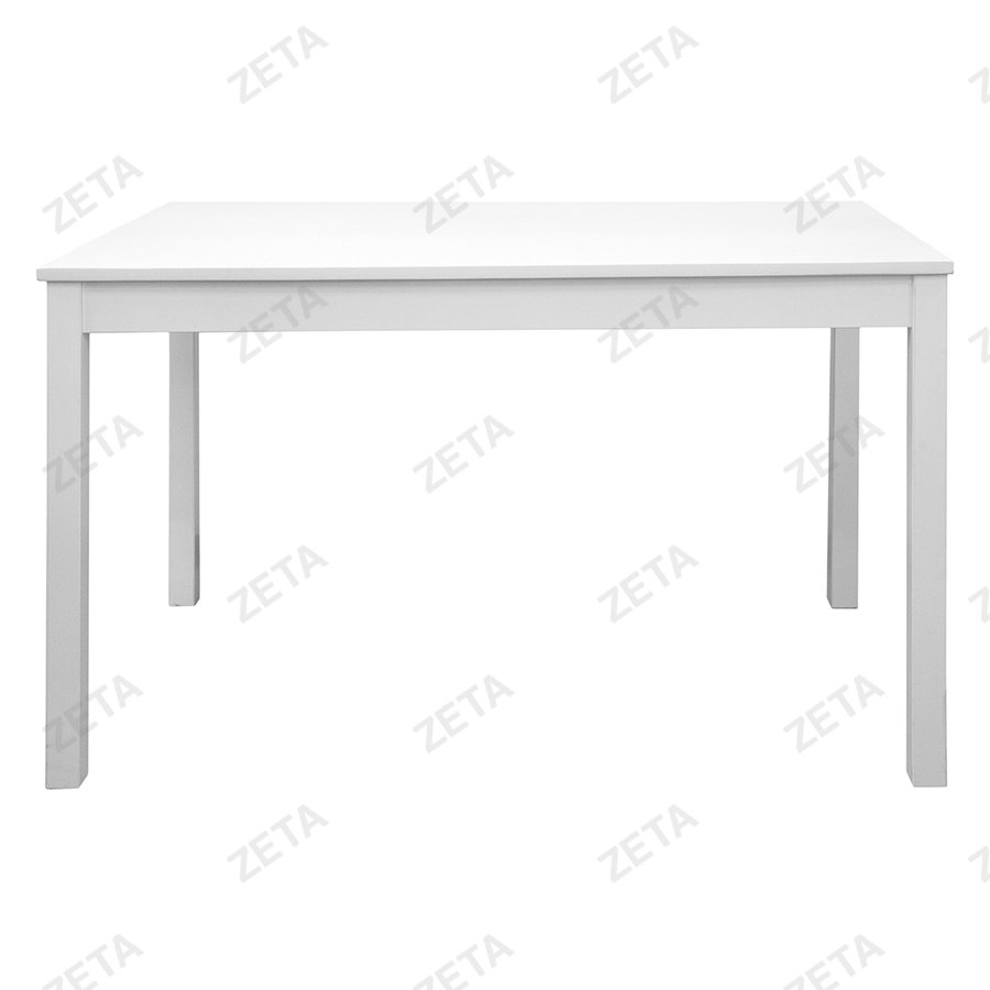 Столовый комплект от производителей IKEA: стол + 4 стула "Ladder Back" (белый) (ВИ) - изображение 3