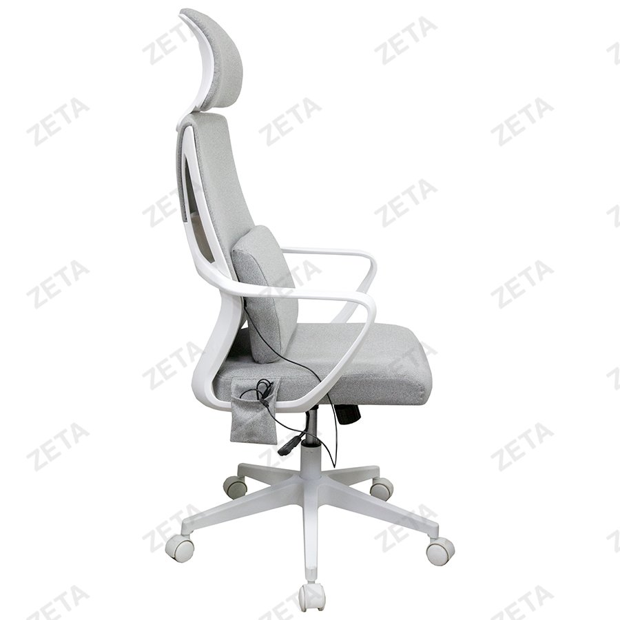 Кресло №067-W-F с массажером (серый) (ВИ) - изображение 4