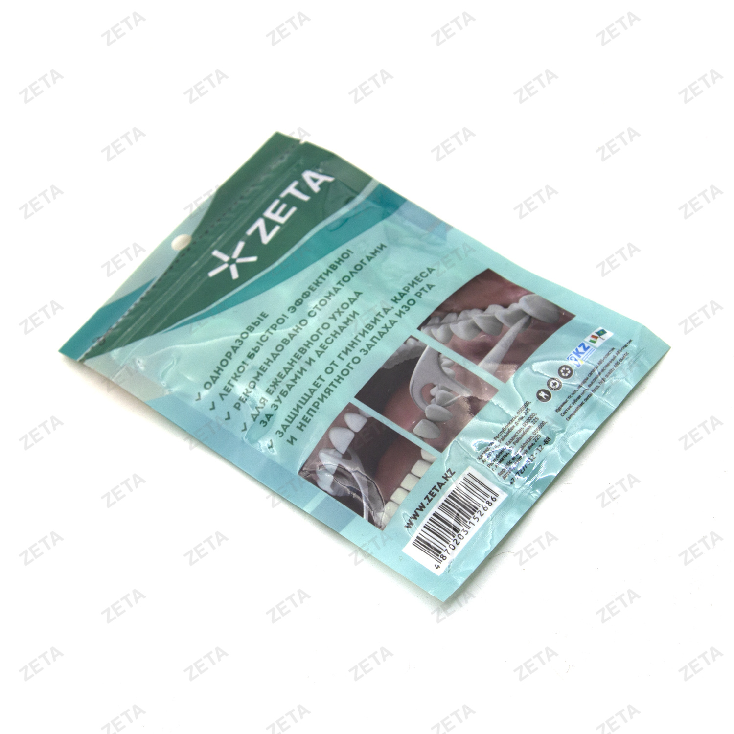 Зубочистка с нитью в пакете (50 шт.) - изображение 3