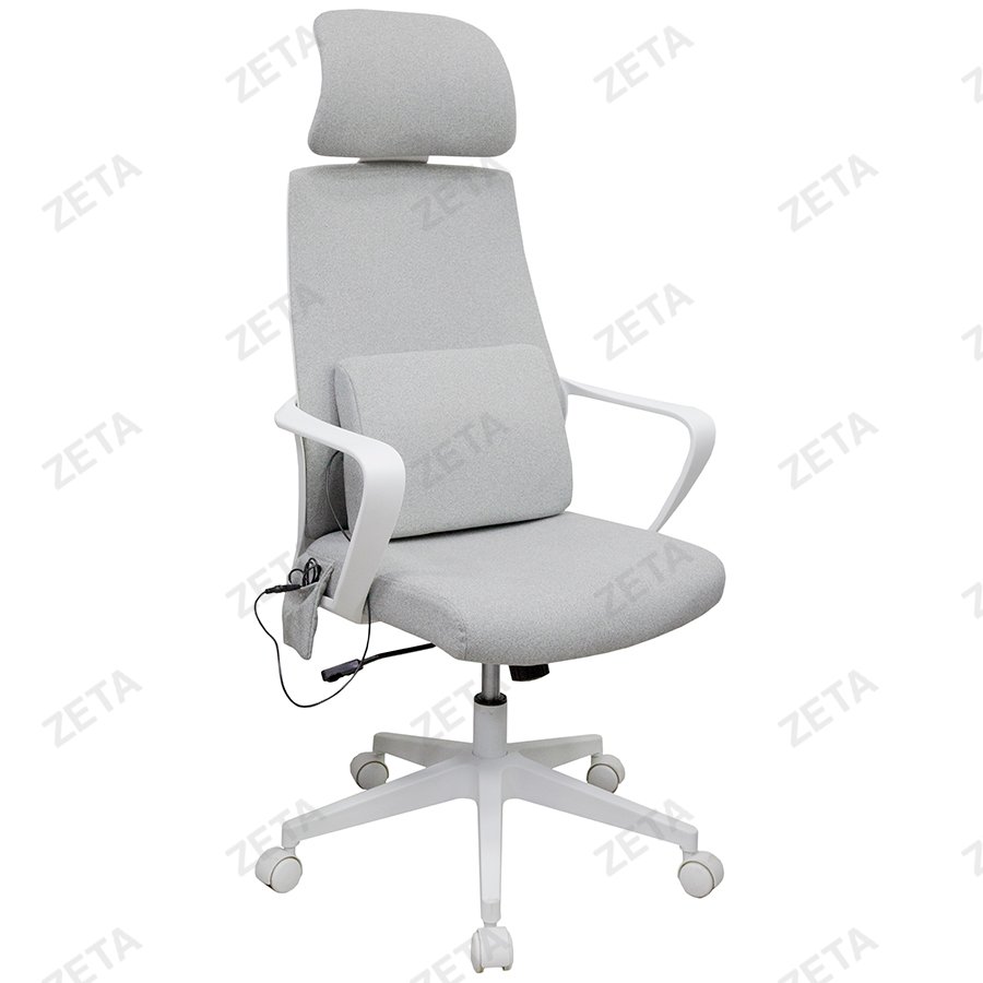 Кресло №067-W-F с массажером (серый) (ВИ) - изображение 1