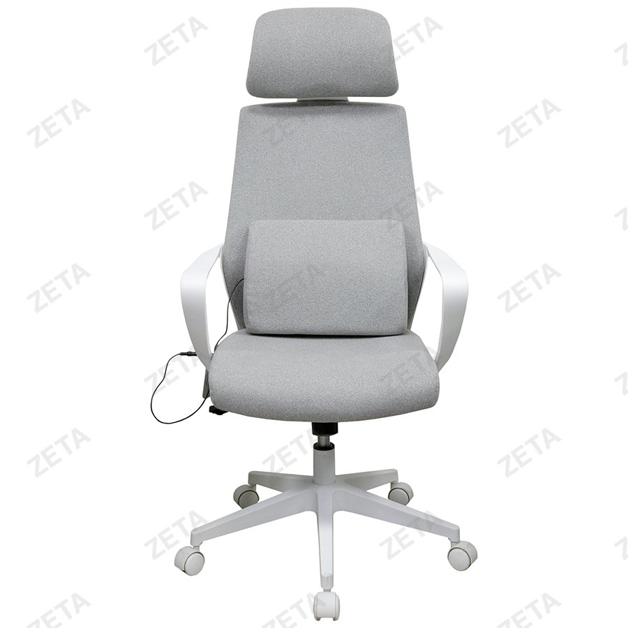 Кресло №067-W-F с массажером (серый) (ВИ) - изображение 2