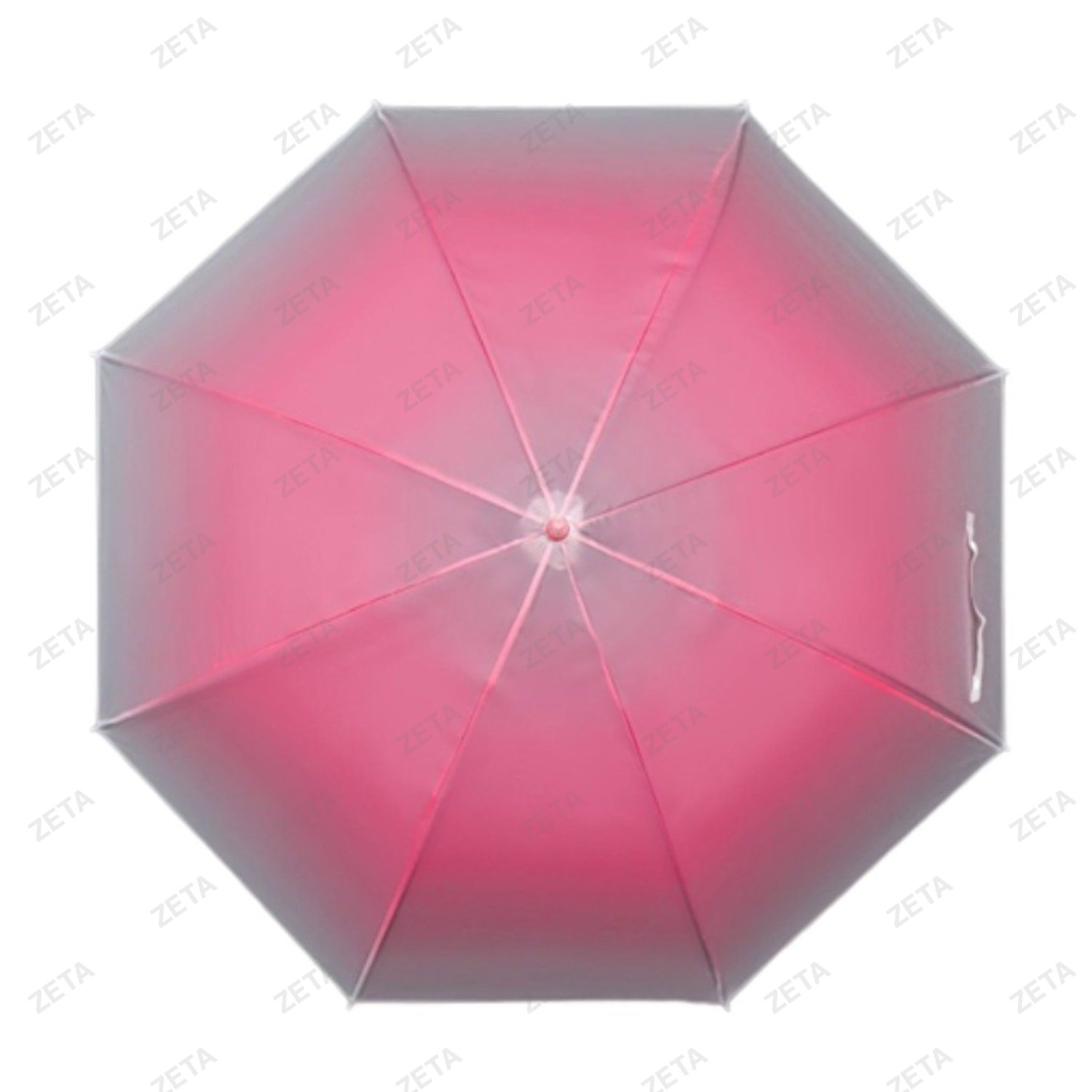 Зонт женский трость наполовину автоматический, 8 спиц - изображение 3