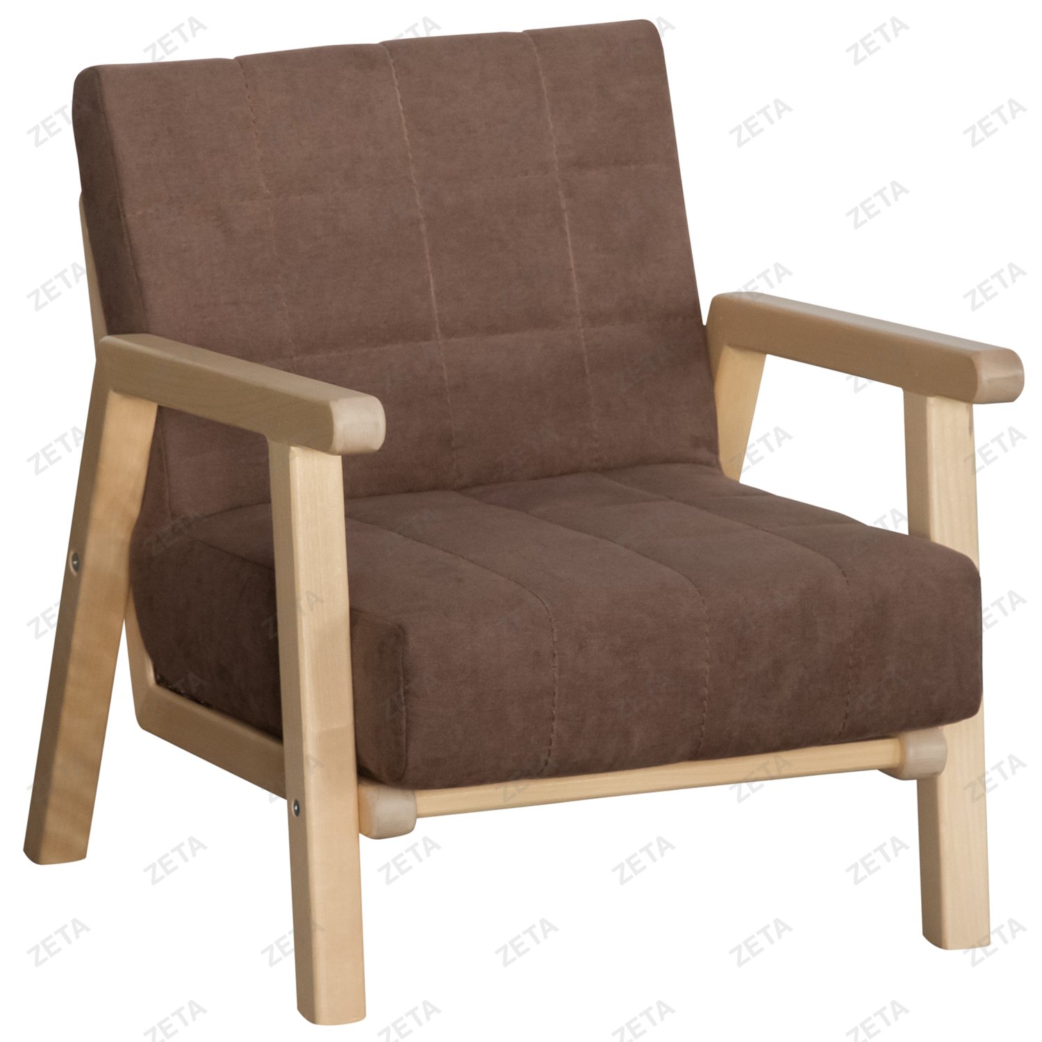 Кресло детское "Кроха" №317625 (коричневый) (Э-РФ) - изображение 1