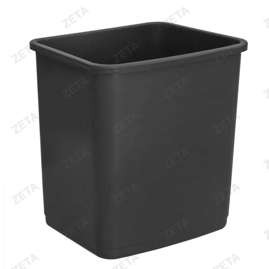 Ведро для мусора без клапана, чёрное "М" (7 л.) - изображение 4