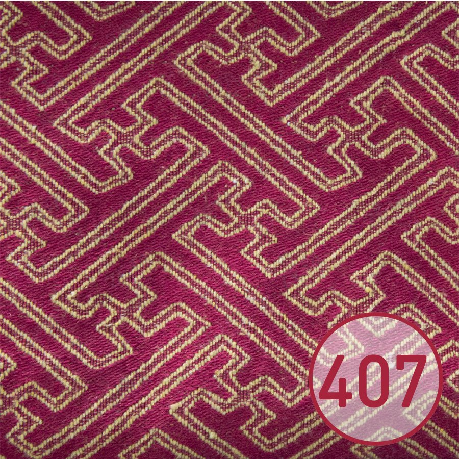Ткань гобелен 114 К (красно-желтый узор) - изображение 1