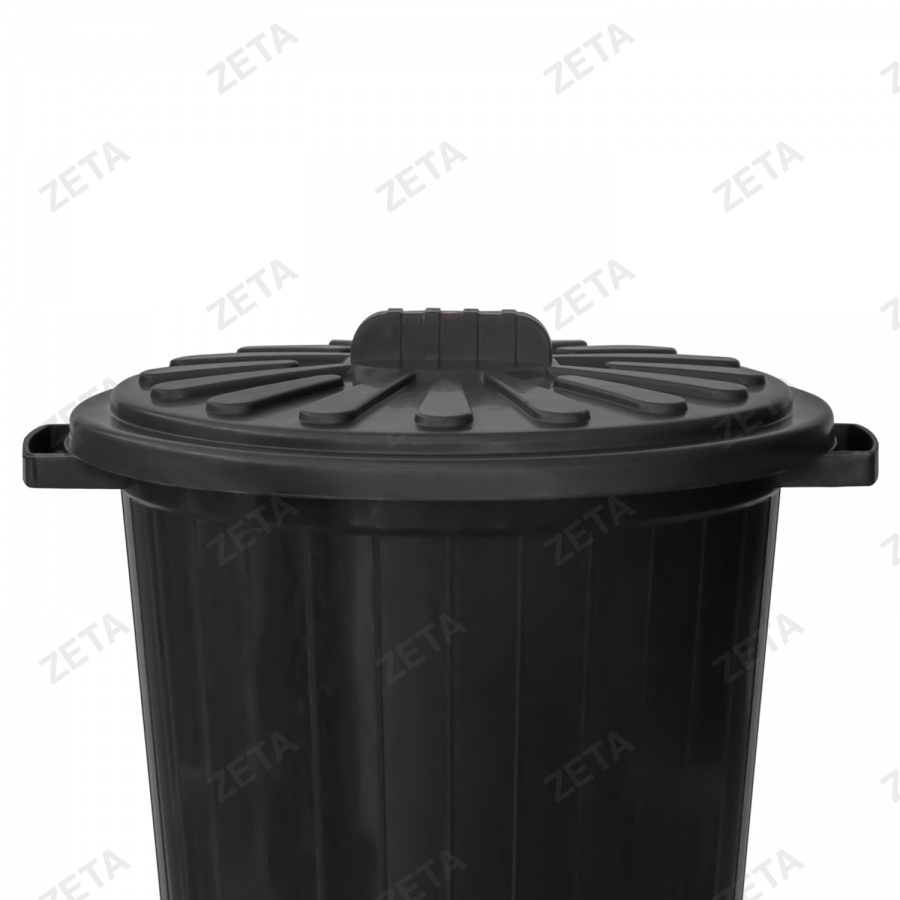 Крышка для мусорного бака, чёрная - изображение 3