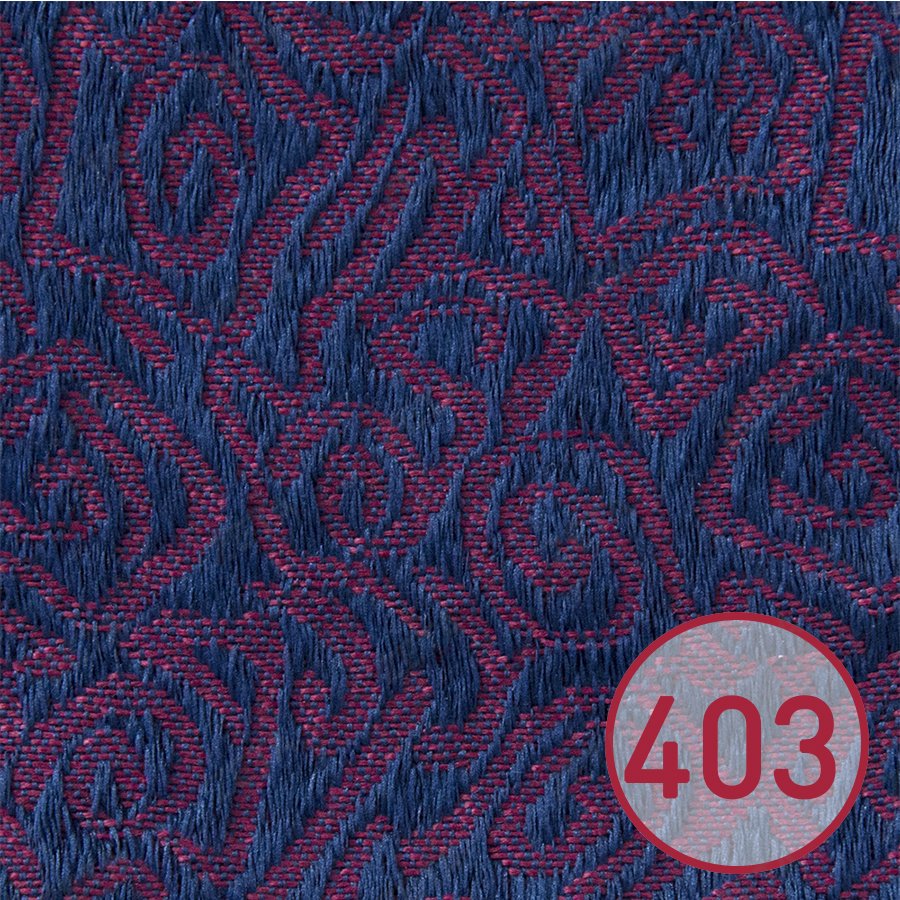 Ткань гобелен A24 (сине-красный узор) - изображение 1