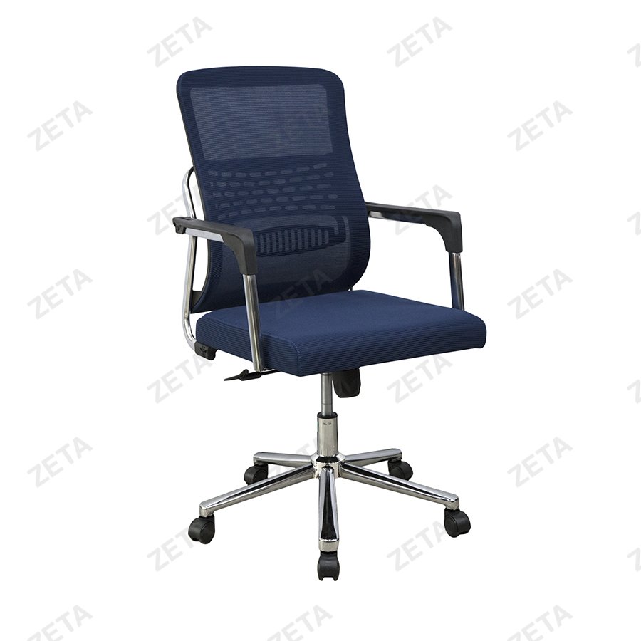 Кресло №ZM-B909 (синяя сетка) (ВИ)