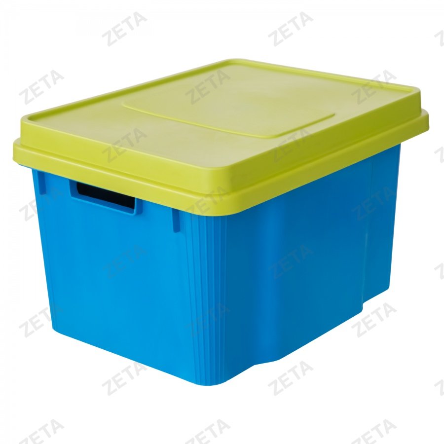 Ящик универсальный с крышкой, цветной (30 л.) - изображение 1
