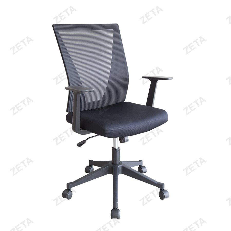 Кресло №039-L (чёрная сетка) (ВИ) - изображение 1