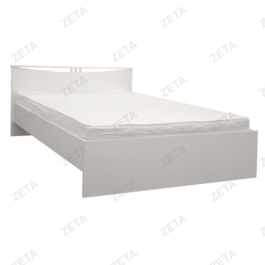 Кровать "Мелисса 1600" №00180 (белый) (РФ) - изображение 1