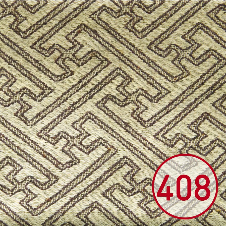 Ткань гобелен 113 К (бежево-коричневый узор) - изображение 1