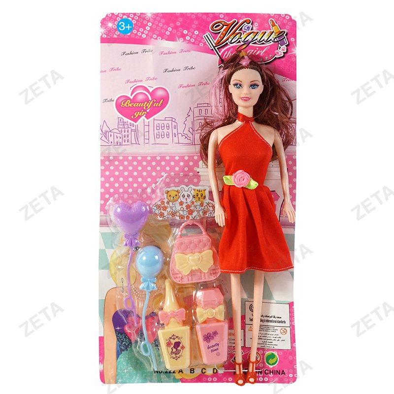 Кукла 32 см Модель, с аксессуаром, в пакете (222-1) №2255883