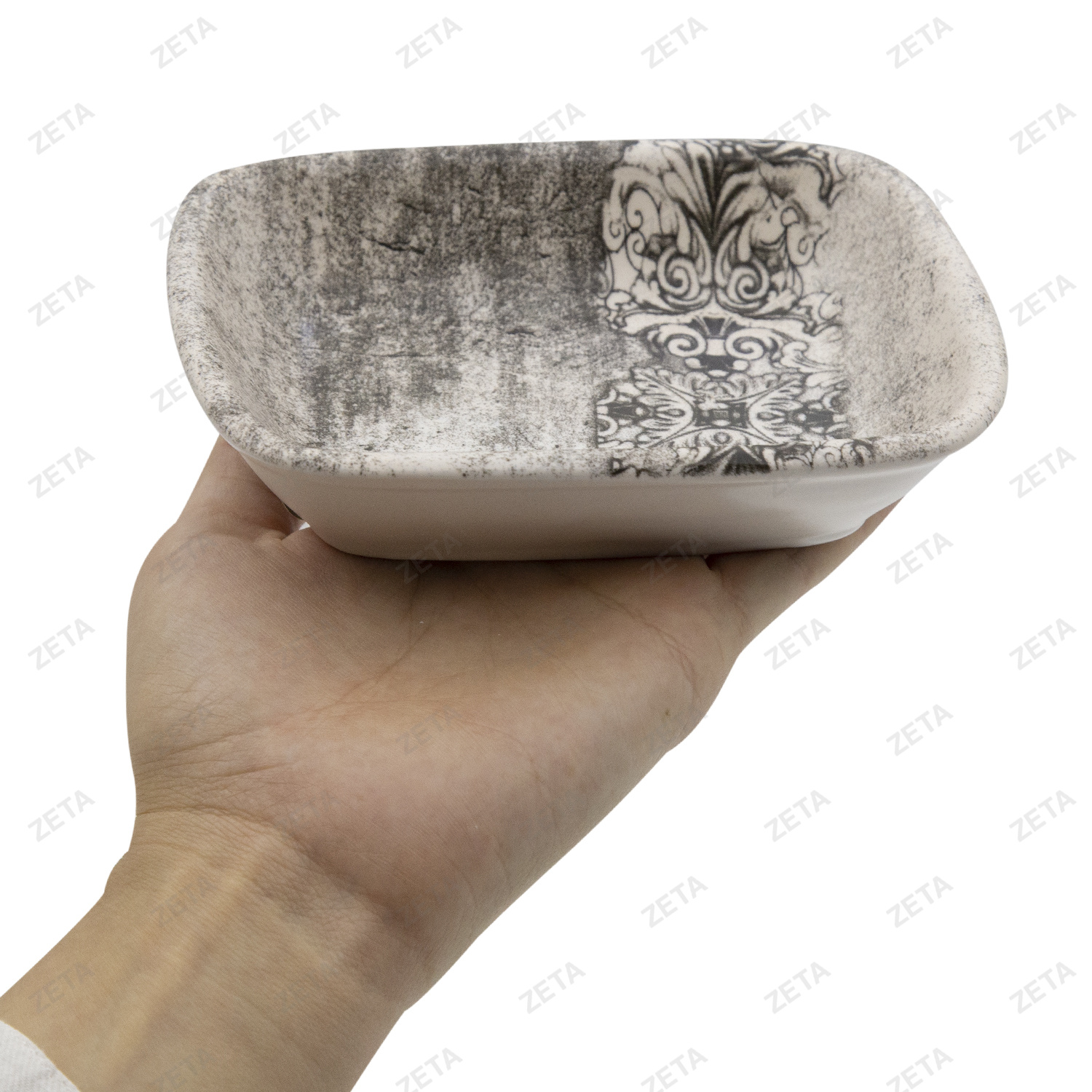 Тарелка керамическая "Rectangular" 13 см. - изображение 2
