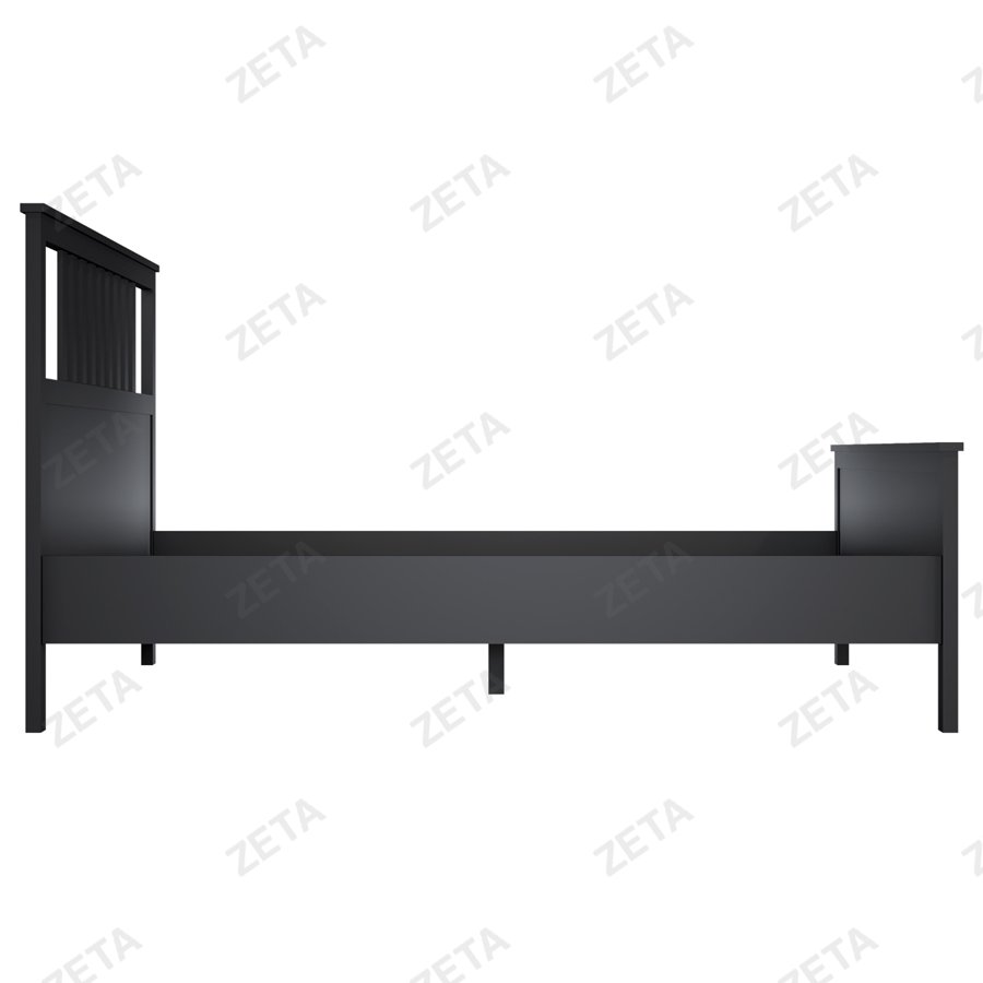 Кровать "Кымор" (1800*2000 мм.) №5031320205 (чёрный) (Лузалес-РФ) - изображение 2