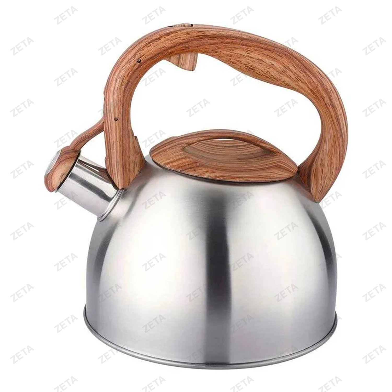 Чайник со свистком LKD-4125BR 2,5 л. серебристый/коричневый Appetite