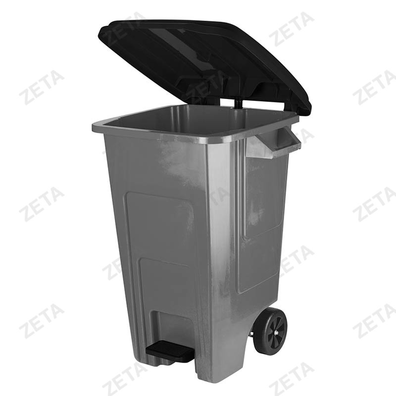 Бак для мусора с крышкой на колесах 100 л. "Freestyle" №SC7002 - изображение 1